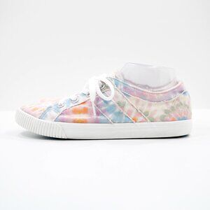 BF Blowfish Malibu Frenzie Pastel Tie Dye Low Top Casual Sneakers - 8.5